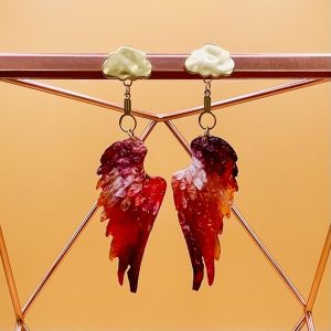 Brincos Asas de Anjo da Terra