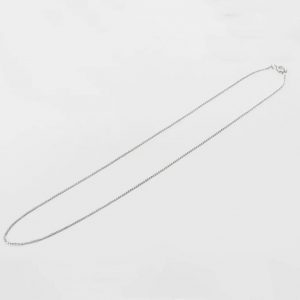 Corrente Prata 1mm, 16''