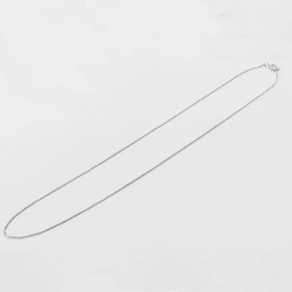 Corrente Prata 1mm, 16''