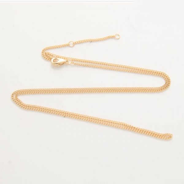 Corrente Ouro 1.6x1.5mm, 19''