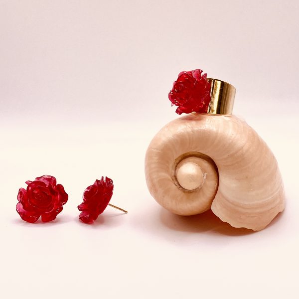 Anel Rosa Vermelha - Image 3