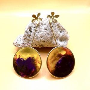 Brincos Violetas