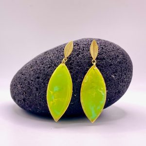 Brincos Verde Lima
