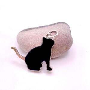 Pingente Gato Preto