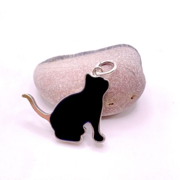 Pingente Gato Preto
